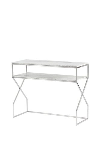 An Image of Alhambra Silver Console Table