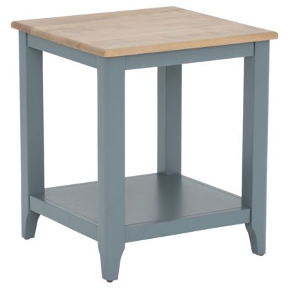 An Image of Craster Lamp Table, French Grey