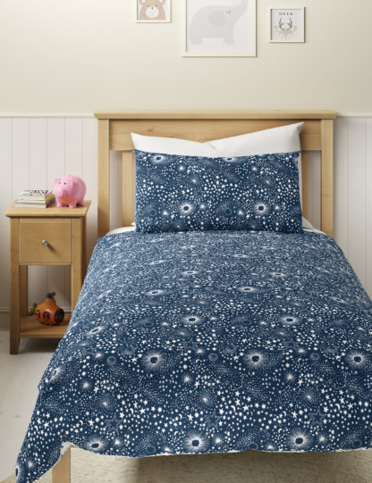 An Image of M&S Cotton Mix Constellation Bedding Set