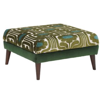 An Image of Orla Kiely Flynn Footstool