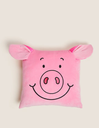 An Image of M&S Percy Pig™ Cushion