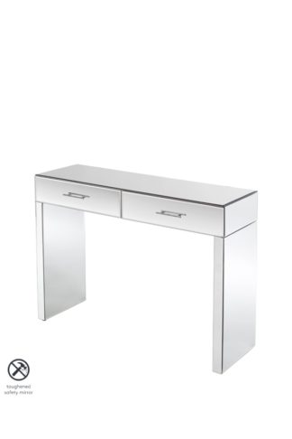 An Image of Harper Console Table – Silver Details