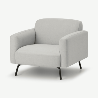 An Image of Toula Armchair, Hail Grey