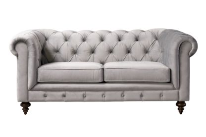 An Image of Monty Two Seat Sofa - Dove Grey