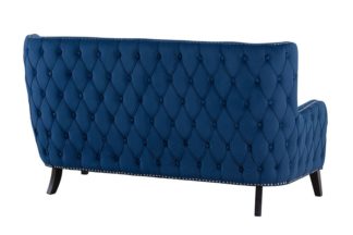 An Image of Margonia Two Seat Sofa - Blue
