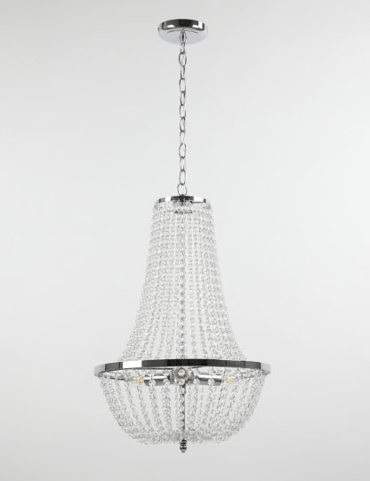 An Image of M&S Evie Glass Empire Chandelier