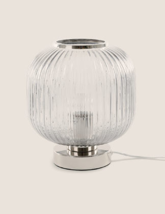 An Image of M&S Amelia Ridged Table Lamp