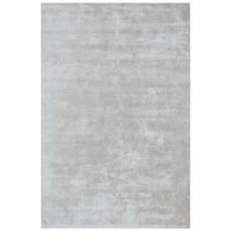 An Image of Katherine Carnaby Chrome Hand Woven Rug, Silver