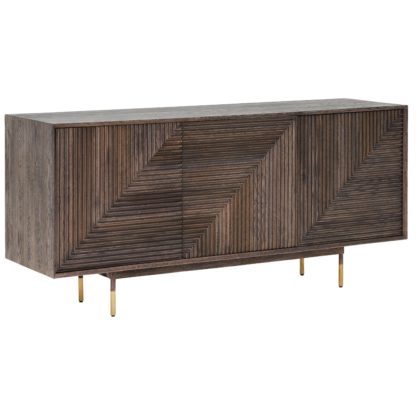 An Image of Fearne Sideboard, Weathered Dark Oak