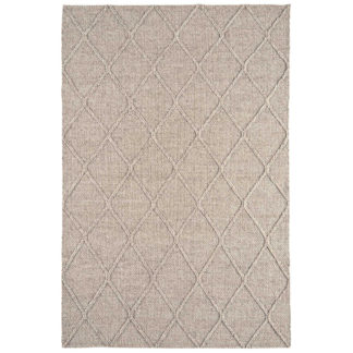 An Image of Flori Diamond Hand Woven Rug, Camel