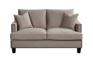 An Image of Brunswick Two Seat Sofa – Taupe