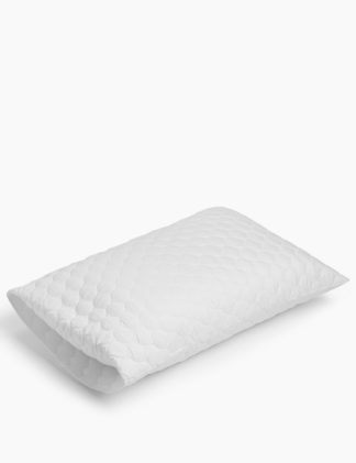 An Image of M&S 2 Pack Cotton Pillow Protectors