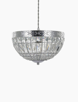 An Image of M&S Gem Ball Ceiling Light