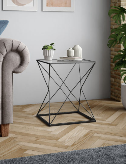 An Image of M&S Star Geometric Side Table