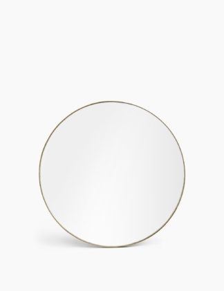 An Image of M&S Milan Small Round Mirror