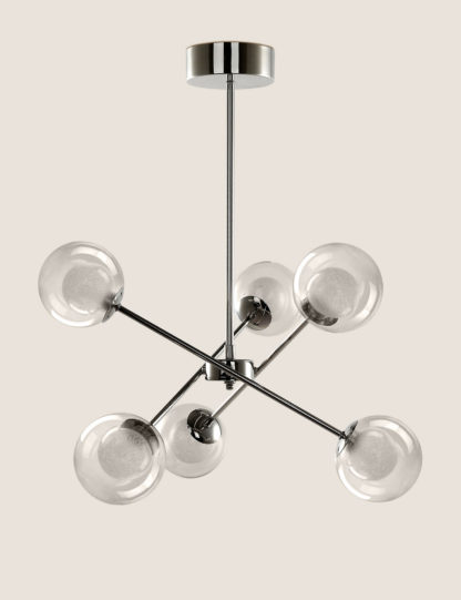 099f34d65c075eb7192db0572f78b9ff640e0d7731219bf3bcfda6df83394938.jpg An Image of M&S Luna LED Multi Ceiling Light