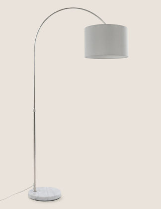 An Image of M&S Freya Arc Floor Lamp