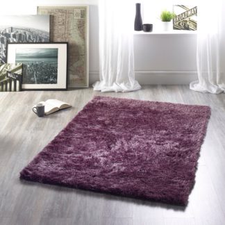 An Image of Shimmer Rug Purple