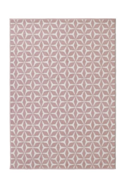 An Image of Homemaker Pastel Stripe Rug - 160x230cm - Multicoloured