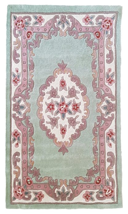 An Image of Origins Shensi Half Moon Rug - 67x127cm - Wine