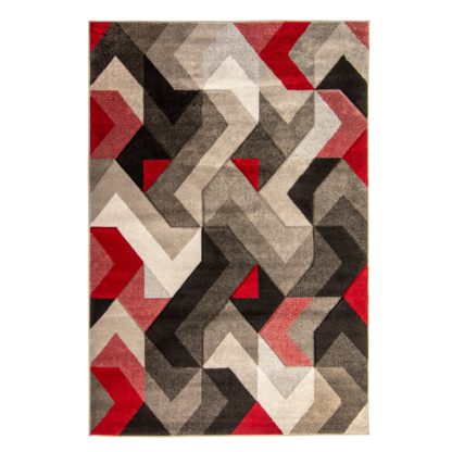 2797c6efa74e6738d877b6357d0654f227f5816aa61fe948eb5203ab9d10a9b2.jpg An Image of Hand Carved Aurora Geometric Rug Aurora Denim