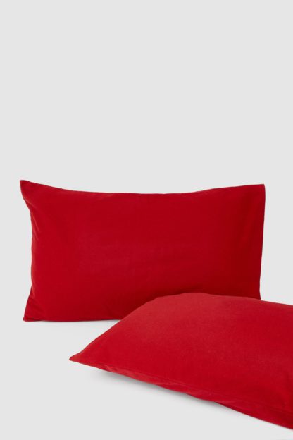 An Image of Brushed Pillowcase Pair