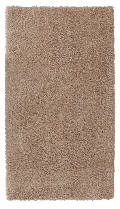 An Image of Argos Home Cosy Woven Cut Pile Rug - 80x150cm - Dove Grey