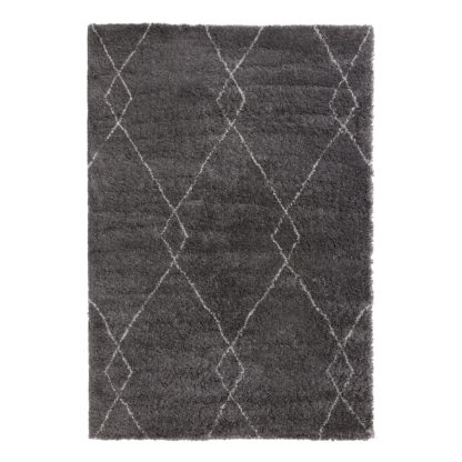 An Image of Accra Berber Rug Accra Grey and White