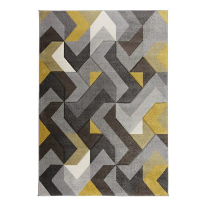34e4d68e69a03fa5d9aefdb6c9d4cf7f8bb048181a85229effe69f879096e8ef.jpg An Image of Hand Carved Aurora Geometric Rug Aurora Denim