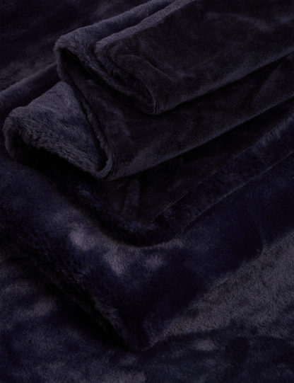 An Image of M&S Faux Fur Bedding Set