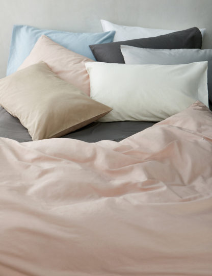 An Image of M&S Body Sensor™ Pure Cotton Duvet Cover