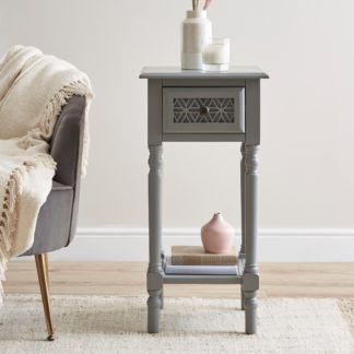 An Image of Carys Tall Side Table Grey