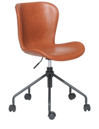 An Image of Habitat Etta Office Chair - Brown
