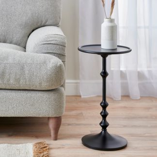 An Image of Naomi Black Side Table Black