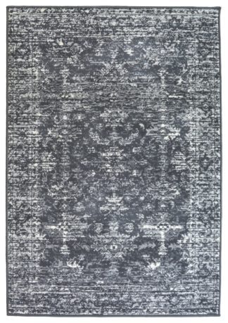 An Image of Homemaker Traditional Design Rug - 200x290cm - Charcoal