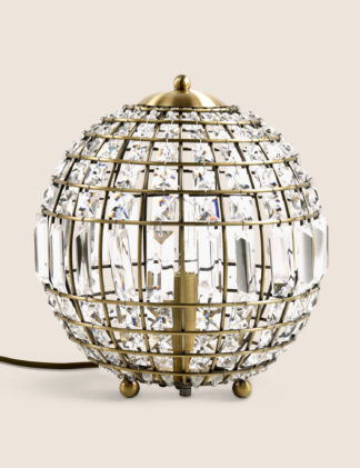 An Image of M&S Gem Ball Table Lamp