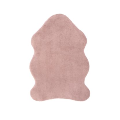 An Image of Supersoft Single Pelt Faux Fur Rug Grey