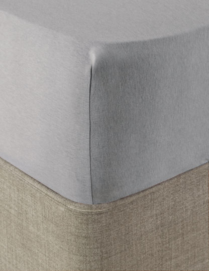 5274c267e4655b613dd8dd8f1597c535b972db2e8b2516fe6850e851083e05b9.jpg An Image of M&S Jersey Fitted Sheet