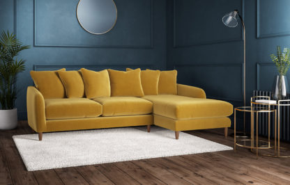 An Image of M&S Mia Scatterback Corner Chaise Sofa (Right-Hand)