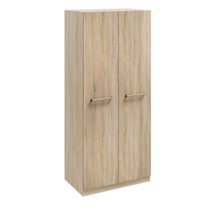 An Image of Hampton 3 Door Wardrobe Brown