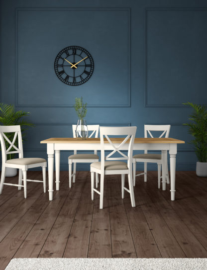 6d66eabde51689962984de71822d9ba558fd8fbfeaab6f9612536e0e74256da8.jpg An Image of M&S Greenwich Extending Dining Table