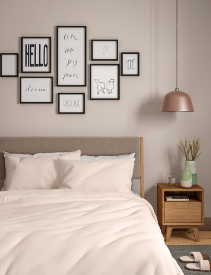 An Image of M&S Bamboo Blend Duvet Cover