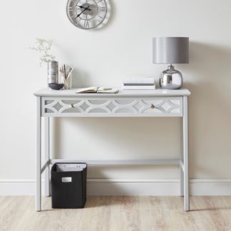 An Image of Delphi Grey Desk Grey