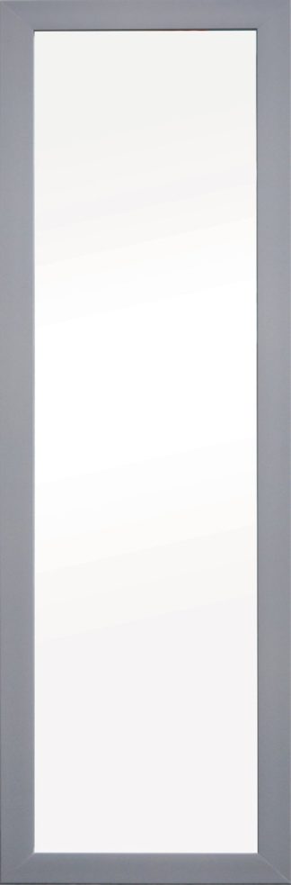 An Image of Argos Home Over the Door Mirror - Grey