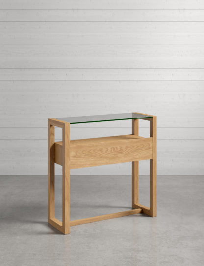 7e00301a1fb738bbf82d85ec7c8cdba4ae6628c467a7137153676356e12727fa.jpg An Image of M&S Colby Console Table
