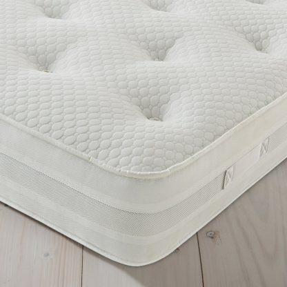 An Image of Silentnight Eco Comfort Mirapock 1200 Tufted Double Mattress