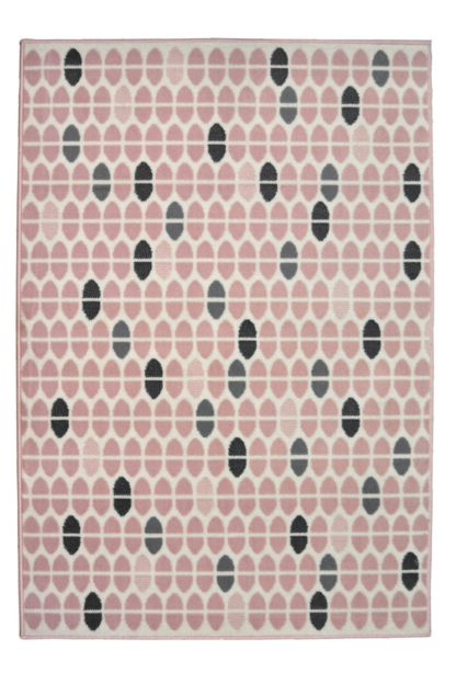 An Image of Homemaker Pastel Stripe Rug - 160x230cm - Multicoloured