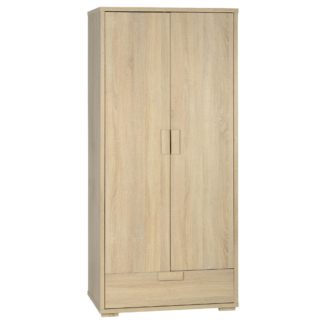 An Image of Cambourne Double Wardrobe Natural