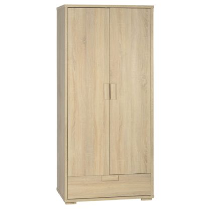 An Image of Cambourne Double Wardrobe Natural