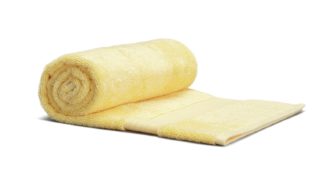 An Image of Habitat Egyptian Bath Towel - Lemonade